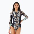 Costume intero da donna Rip Curl Sun Dance UPF Surf Suit nero