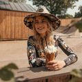 Cappello di paglia Rip Curl Sun Dance da donna, naturale 7