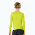 Rip Curl Corps Rash Vest bambino nuoto manica lunga lime 2