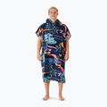 Poncho Rip Curl Combo Print da uomo blu/arancio