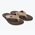 Infradito Rip Curl Reactor Open Toe da uomo, marrone/marrone 9