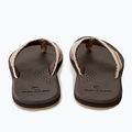 Infradito Rip Curl Reactor Open Toe da uomo, marrone/marrone 10