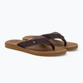 Infradito Rip Curl Reactor Open Toe da uomo, marrone/marrone 4