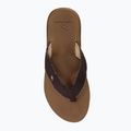Infradito Rip Curl Reactor Open Toe da uomo, marrone/marrone 6