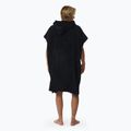 Uomo Rip Curl Logo Poncho con cappuccio nero 3