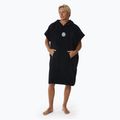 Uomo Rip Curl Logo Poncho con cappuccio nero 4