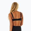 Rip Curl Premium Surf E Cup top costume da bagno nero 3
