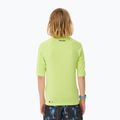 Rip Curl Brand Wave UPF Rash Vest maglia da bagno per bambini lime 3