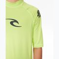 Rip Curl Brand Wave UPF Rash Vest maglia da bagno per bambini lime 5