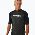 Camicia da bagno Rip Curl Shock UPF nero marna da uomo 5