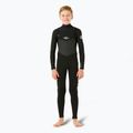 Rip Curl Dawn Patrol 4/3 mm Chest Zip schiuma nuoto bambini nero