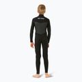 Rip Curl Dawn Patrol 4/3 mm Chest Zip schiuma nuoto bambini nero 2