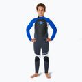 Rip Curl Omega 4/3 mm Back Zip blu schiuma nuoto bambini