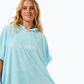 Rip Curl Classic Surf Poncho da donna con cappuccio blu cielo 5