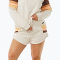 Pantaloncini da corsa Block Party Track Rip Curl da donna, color farina d'avena 4