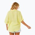 Camicia Rip Curl Premium Surf da donna di colore giallo brillante 3