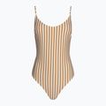 Costume intero Rip Curl Premium Cheeky marrone chiaro da donna