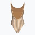 Costume intero Rip Curl Premium Cheeky marrone chiaro da donna 2