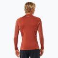 Rip Curl Waves Upf Perf L/S nuoto a maniche lunghe uomo rosso 4