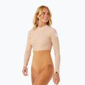 Costume intero donna Rip Curl Premium Surf LS Surf marrone chiaro 10