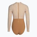 Costume intero donna Rip Curl Premium Surf LS Surf marrone chiaro 2