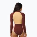 Costume intero Rip Curl Block Party donna UPF 50+ prugna 3