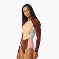 Costume intero Rip Curl Block Party donna UPF 50+ prugna 4