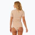 Camicia da bagno Rip Curl Premium Surf Upf S/S donna marrone chiaro 4