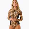 Rip Curl Sea Of Dreams Costume da bagno donna Upf 50 marrone 5