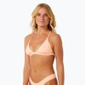 Rip Curl Classic Surf Xback Tri top del costume da bagno color pesca brillante 4