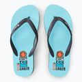 Infradito Rip Curl Foamies Bloom Open Toe da uomo blu chiaro 11