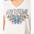Rip Curl Block Party V Tee donna bianco sporco 4