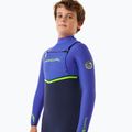 Rip Curl Flashbomb 3/2 mm Chest Zip wild berry schiuma da nuoto per bambini 5