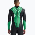 Muta da triathlon 2XU Propel Openwater da uomo nero/verde brillante 6