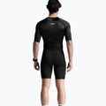 Tuta da triathlon da uomo 2XU Core Sleeved nero/bianco 2