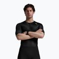 Tuta da triathlon da uomo 2XU Core Sleeved nero/bianco 4