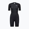 Body da triathlon da donna 2XU Aero Hex Sleeved black/white 6