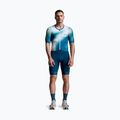Body da triathlon da uomo 2XU Aero Hex Sleeved jelly mint/majol