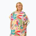 Poncho con cappuccio Rip Curl Mixed da donna, cioccolato fondente 3