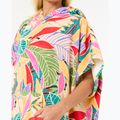 Poncho con cappuccio Rip Curl Mixed da donna, cioccolato fondente 4