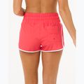 Pantaloncini da bagno Rip Curl High Waist Retro Volley 3" da donna, rosso ibisco 3