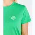 Maglietta Rip Curl Re-Entry Crew verde da donna 4