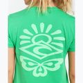 Maglietta Rip Curl Re-Entry Crew verde da donna 5