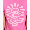 Maglietta Rip Curl Re-Entry Crew donna rosa caldo 5