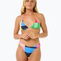 Rip Curl Las Dalias Gamba Alta Cheeky - slip del costume da bagno multicolore 3