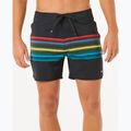 Pantaloncini da bagno Rip Curl Mirage Retro Mumma da uomo, nero 5