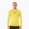 Rip Curl Waves UPF Performance Uomo manica lunga da nuoto in zolfo