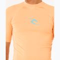Camicia da bagno Rip Curl Waves UPF Performance da uomo, con zest di mandarino 5