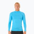 Rip Curl Dawn Patrol UPF Performance Uomo manica lunga da nuoto in vernice blu