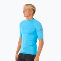 Camicia da bagno Rip Curl Dawn Patrol UPF Performance uomo in vernice blu 4